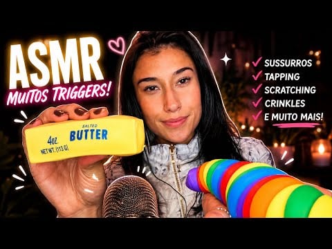 🎧 ASMR | Os Triggers Mais Satisfatórios Que Você Vai Ouvir Hoje 😴✨ 