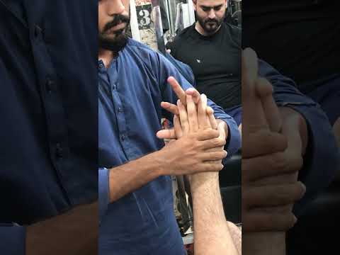 #armsmassage #handsmassage #neckmassage #stronghands #streesrelief #lahoribarber #intensemassage