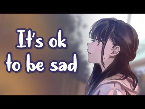 ASMR Roleplay - It's ok to be sad (Girlfriend roleplay, Anxiety comfort)