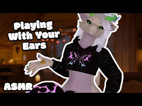 Furry ASMR | Dragon Girl Toys With Your Soft and Fluffy Ears 💤 (Sleep Aid)