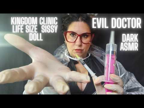EVIL DR  Feminisation i will turn you INTO A LIVE SISSY DOLL  #roleplay #asmrsleep  MEDICAL GODDESS