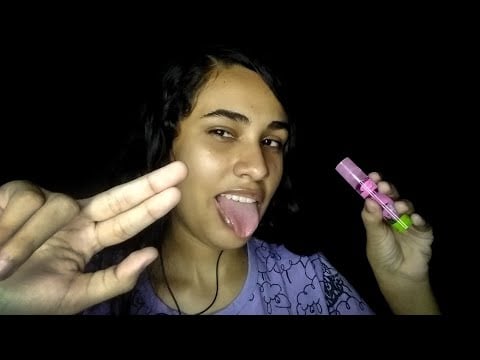 ASMR : SPIT PAINTING 💦DESENHANDO E PINTANDO VOCÊ! 💦🤤