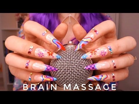 ASMR BRAIN Massage 🔥 Mic Scratching, Layered Sounds, Plastic Wrap, Crunchy Sounds, Crinckle Sounds