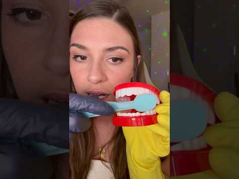 ASMR Brushing your Teeth 🦷 #asmr #asmrsounds #asmrvideo #tingling #relaxationsounds #asmrshorts