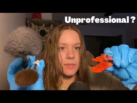 ASMR An Unprofessional Doctor Gives You an Exam