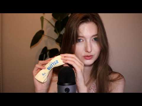 ASMR Gentle Mouth Sounds & Butter Foam