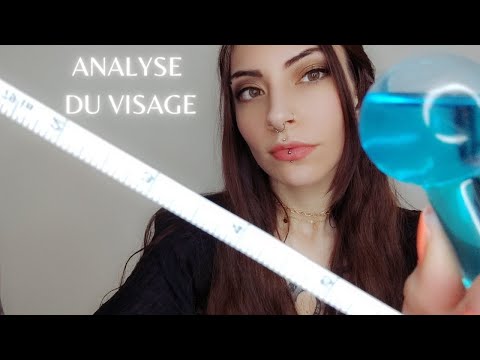 ❤️ASMR FRANÇAIS | ROLEPLAY | ANALYSE DU VISAGE | (MESURE, VISUEL, LUMIERE...) | CHUCHOTEMENT ❤️
