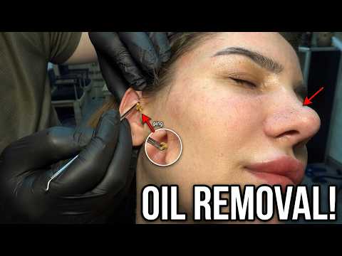 FEMALE SKIN & EAR OIL REMOVAL AND CARE + DEEP SLEEP + ASMR face,ear,nose,eyebrow,sleep,relax massage
