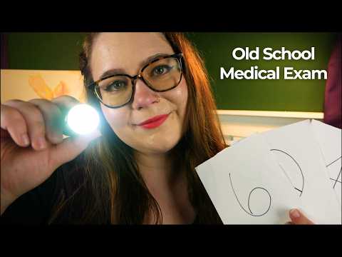 Old School Full Body Medical Exam (Classic Medical ASMR Triggers) 🩺 ASMR Roleplay