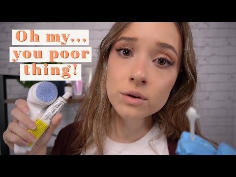 ASMR Relaxing Dermatologist Visit | You've Had A Major Breakout! | Skin Exam, Diagnosis, Treatment