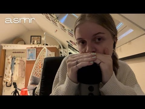 asmr | inaudible whispering!!