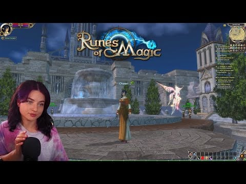 ASMR Series: Replaying Games from my Childhood #4 🔮 Runes of Magic (WoW Lookalike)