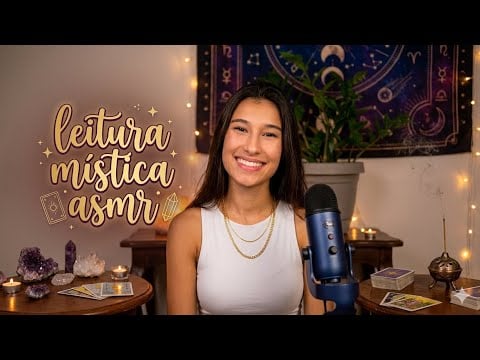 ASMR leitura mística ! 🌸❤️❤️🌺🙏🏽