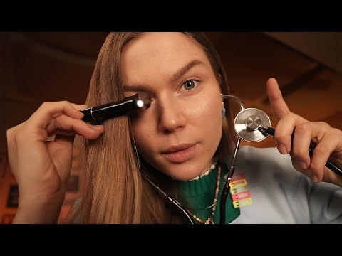 ASMR Doctor Makes a Calm Home Visit 🩺 Soft-Spoken Medical Exam for Deep Relaxation