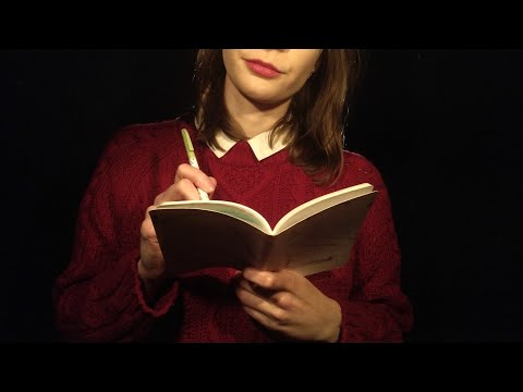 Russian Teacher Telling You off [ASMR] (tapping, soft-spoken, eng+rus)