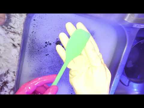 ASMR Dish washing By hand