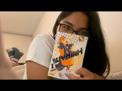 Soft asmr español - reading haikyu! -  💤