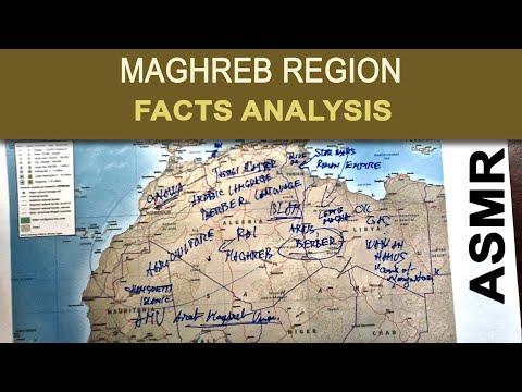The MAGHREB region Facts and Unknown Facts | Map analysis (ASMR soft spoken)