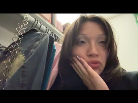 ASMR Up close mouth sounds & hand movements 
