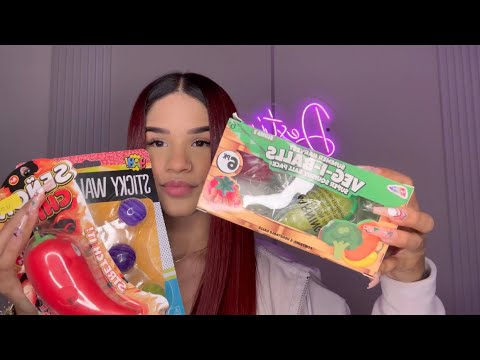 Asmr haul de cosas para asmr, ropa y dulces
