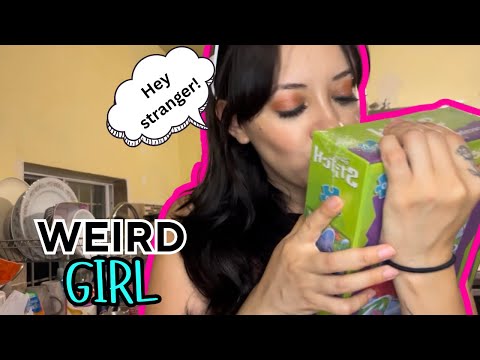 ASMR Weird Girl in Cafeteria vents to you (personal attention)