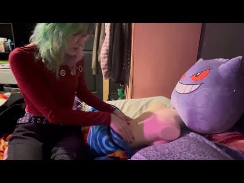 ASMR tantaly doll/ giving a massage and checking your lungs 