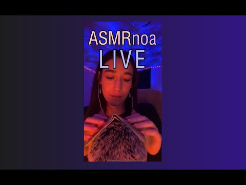 ASMRnoa | asmr for sleep and relaxation 💕| live #54 (and hitting 400k