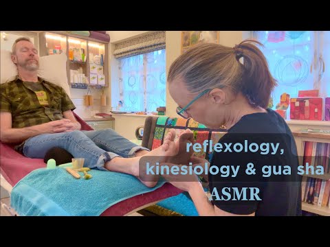 ASMR Swiss Reflex + Gua Sha + Acupressure + Cupping | Unintentional ASMR Real Person 🦶