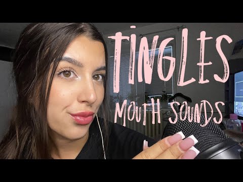 ASMR - Vrstvené zvuky, Mouth Sounds, Dlouhé nehty a TINGLES!