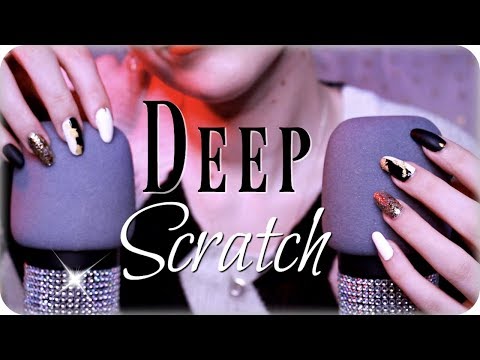 ASMR Intense Mic Scratching DEEP in Your Ears (NO TALKING) Nails, Mascara Wands, Japanese Pick +