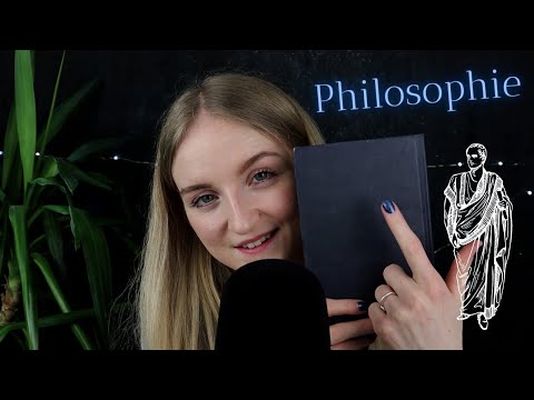 ASMR Komm’ mit auf eine kleine Reise in die römische Philosophie 📖🏛 - deutsch/german