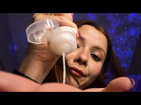 ASMR- VOU LAVAR SEU CABELINHO APÓS UM DIA CANSATIVO 