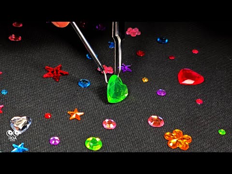 ASMR 💎밤하늘에 별도 달도 다 따줄게요~😴보석스티커 소리 - Jewel Sticker Sounds for Sleep [No Talking]
