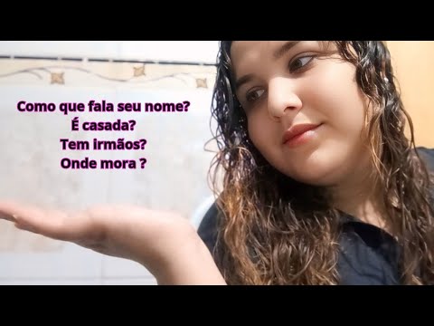 ASMR Fatos sobre MIM muito sussurro 💖.           (com sons de boca de fundo ) #asmr #asmrbrasil