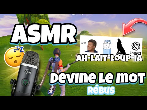 ASMR Français • DEVINE LE MOT CACHÉ DERRIÈRE LES IMAGES (rébus) 😴