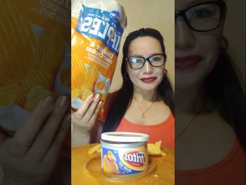 CHIPS WITH BEAN DIP#shortsfeed #mukbang #food #viral #food #everyone #foodie #asmr #viralvideo