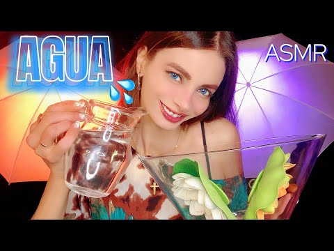 🌙 ✨ AGUA 💦 & ESPUMA de Afeitar sobre el Micrófono | ASMR No Talking | ASMR en ESPAÑOL
