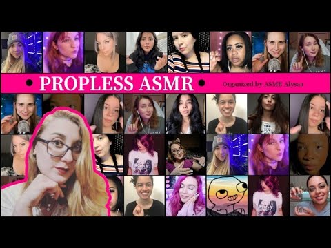 ASMR NO PROPS (Propless, Invisible Triggers Mega Collab!)