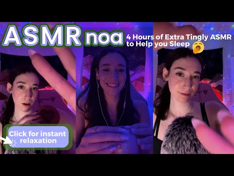Affirmations, Whispering, Tapping | Extra Long ASMR for sleep & relaxation 💕| live #186