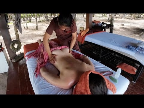 Espectacular MASAJE FILIPINO con GUA SHA en espalda 🇵🇭