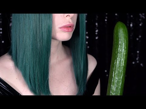 ASMR ❤️ MUKBANG CRUNCHY CUCUMBER EATING SOUNDS 🥒💦💦 No Talking 🤐 4k