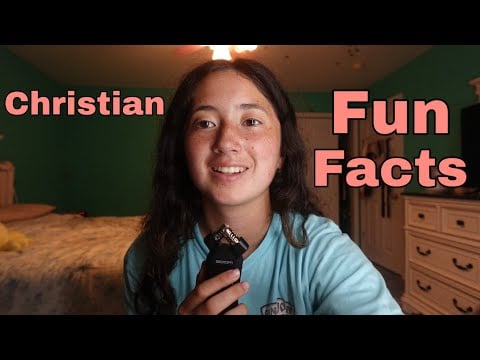 ASMR- Whispering Christian Fun Facts 