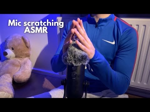 ASMR fluffy mic scratching for when you want to sleep
