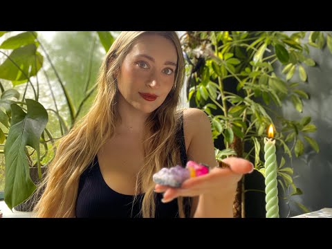 ASMR | Reiki for Anxiety | Massage & Crystal Healing 🌿