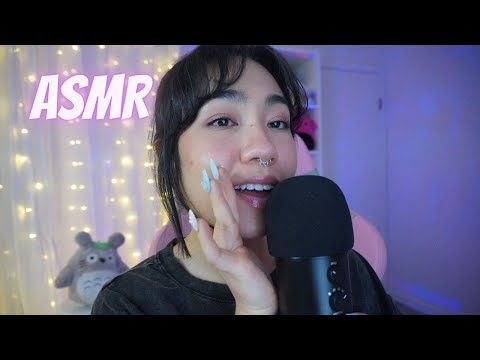ASMR rápido para quem AMA sons de boca molhado e seco (spit painting, blobloblo, tuc tuc tuc e mais)