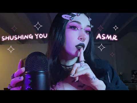 Shushing You So I Can Ramble ASMR | Hand Sounds, Whispering
