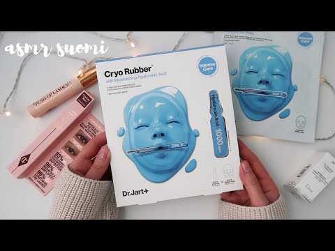 ASMR suomi - ostokset - kauneustuotteet unboxing & esittely: Dr. Jart, Dior, Charlotte Tilbury