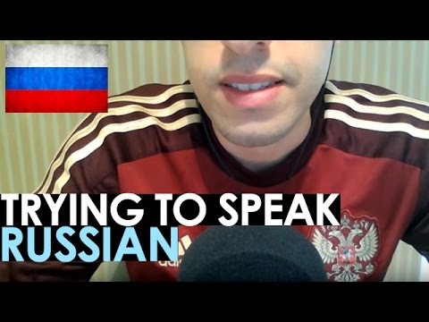 ASMR trying to speak Russian