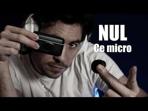 ASMR ce micro est tellement nul que vous ne l'entendez pas