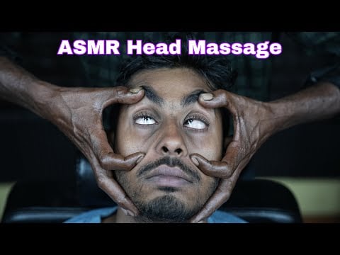 Escape Stress: ASMR Head Massage for Instant Relaxation | Head & Scalp Massage | Trigger Point ASMR